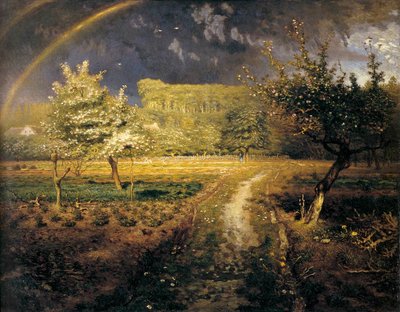 Lente door Jean Francois Millet